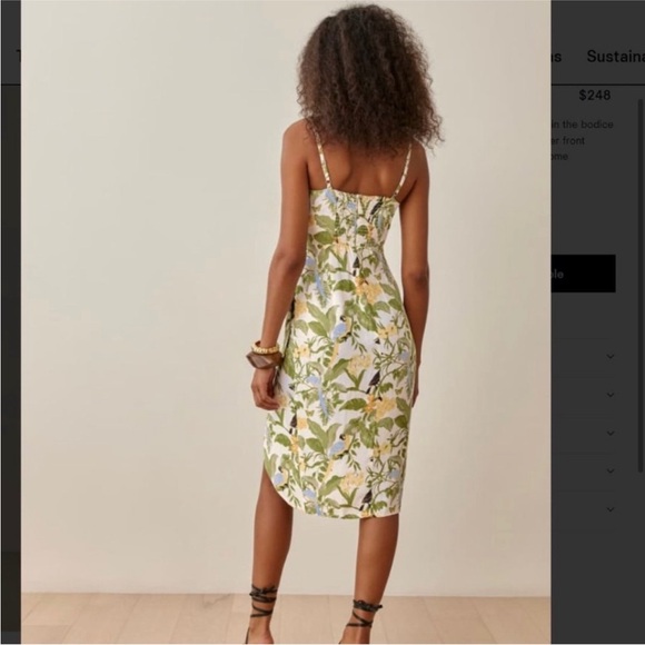 Reformation Rianne dress 4 - Picture 3 of 6